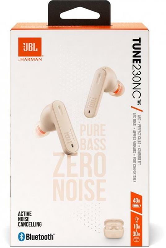 Bluetooth-гарнитура JBL Tune 230NC TWS Sand (JBLT230NCTWSSAN)