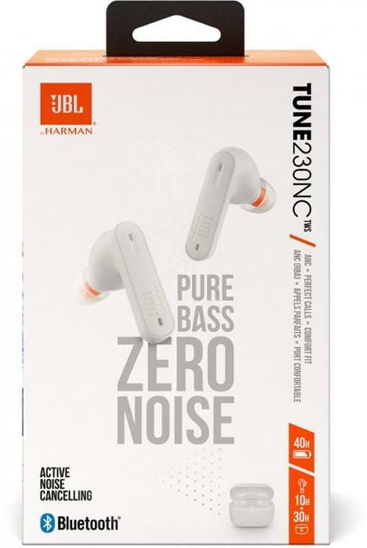 Bluetooth-гарнитура JBL Tune 230NC TWS White (JBLT230NCTWSWHT)