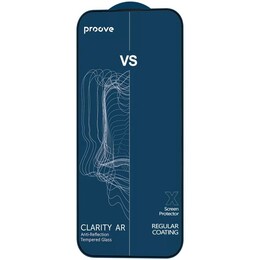 Захисне скло Proove Clarity AR VS version для iPhone 15 Pro Black (61947)