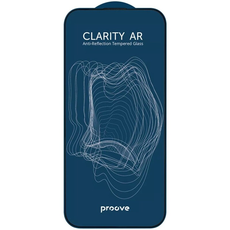 Защитное стекло Proove Clarity AR для iPhone 14 Pro Max/15 Plus/16 Plus Black (PGCARI14PM01)