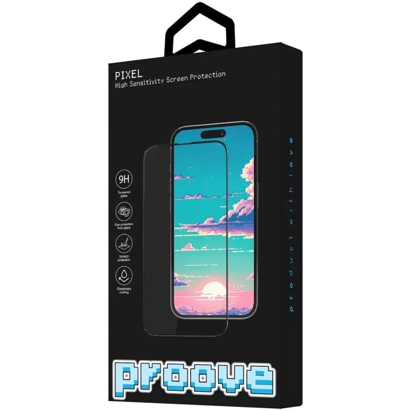 Защитное стекло Proove Pixel для iPhone 13 Pro Max/14 Plus Black (PGPPXI14PL01)