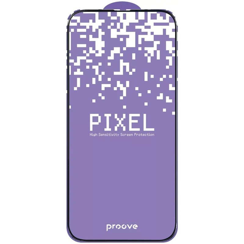 Защитное стекло Proove Pixel для iPhone 13/13 Pro/14/16e/17e Black (PGPPXI140001)