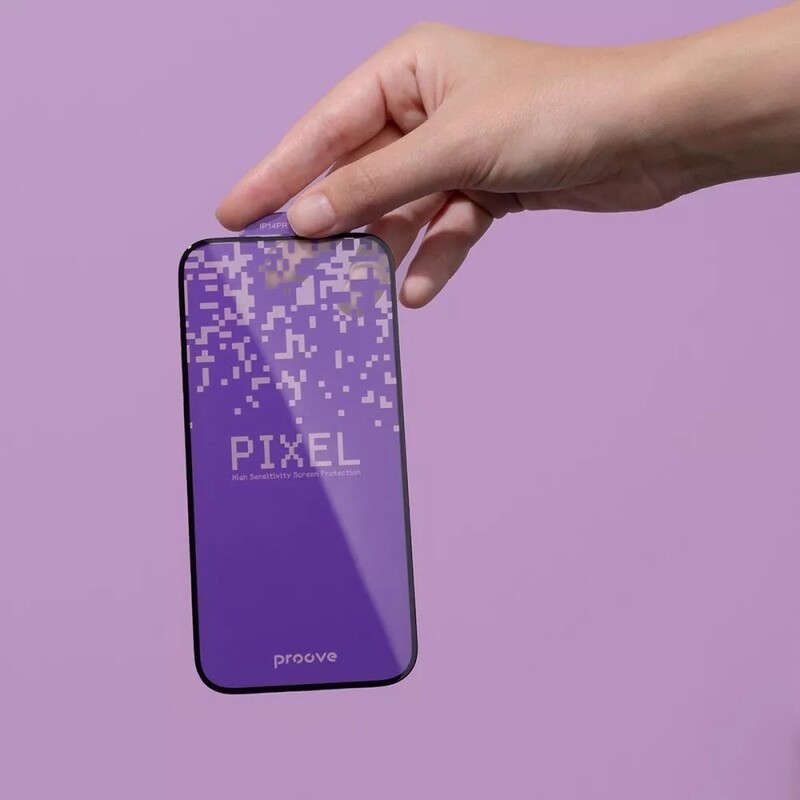 Защитное стекло Proove Pixel для iPhone 14 Pro/15/16 Black (PGPPXI14P001)