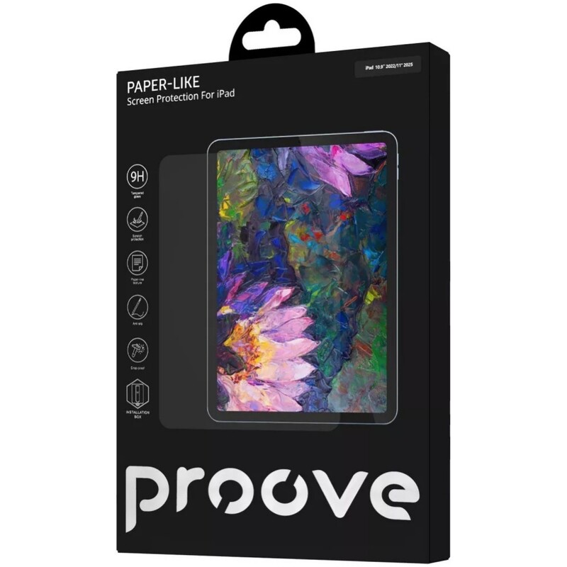 Защитное стекло Proove Paper-like Installation Box для iPad Air 11 2024/2025/2026 Transparent (PGPPLIPA1100)