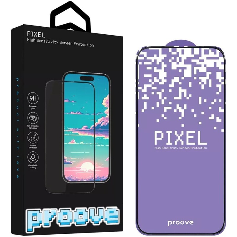 Защитное стекло Proove Pixel для iPhone 17 Pro Max Black (PGPPXI17PM01)