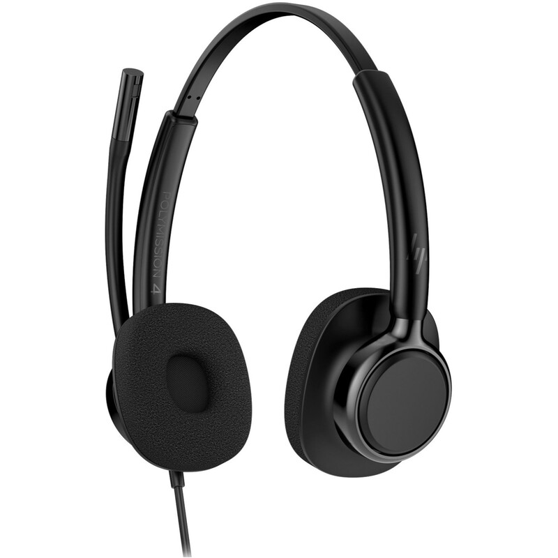 Гарнитура Poly Mission 425 Stereo USB-C/A Black (C01B3AA)
