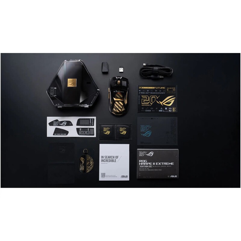 Миша бездротова Asus ROG Harpe II Extreme Edition 20 (90MP04Q0-BMUA00)