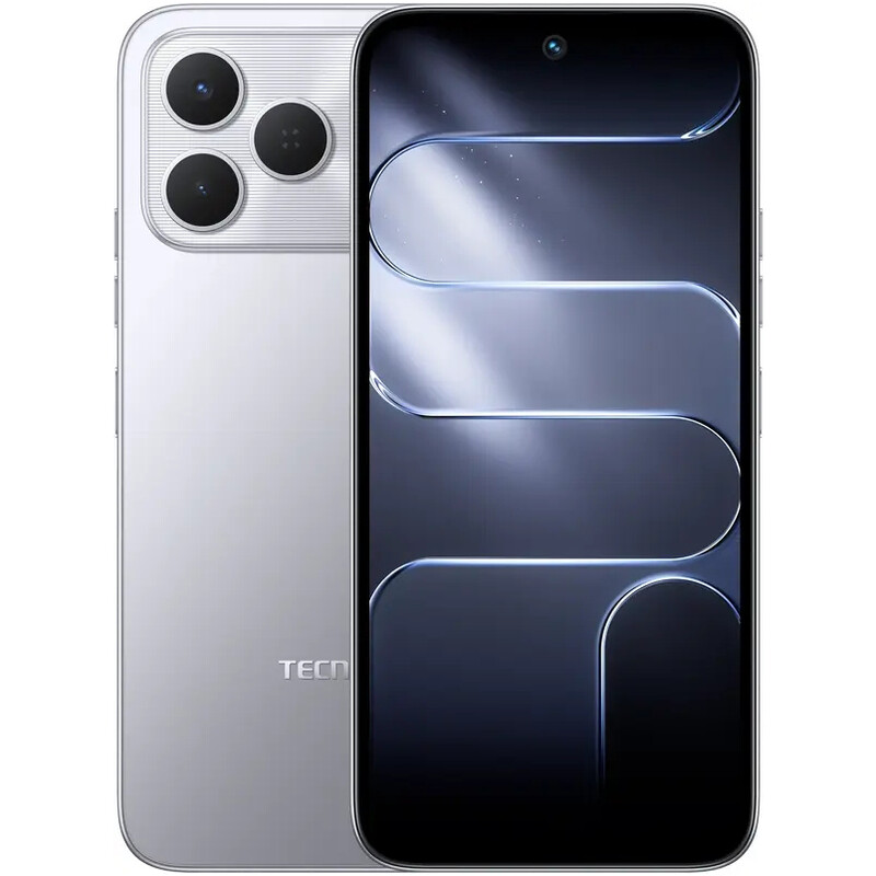 Смартфон Tecno Spark 50 (KN4n) 8/256GB Titanium Gray (4894947117596)