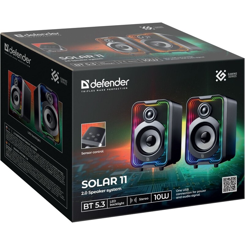 Акустична система Defender Solar 11 Black (65811)