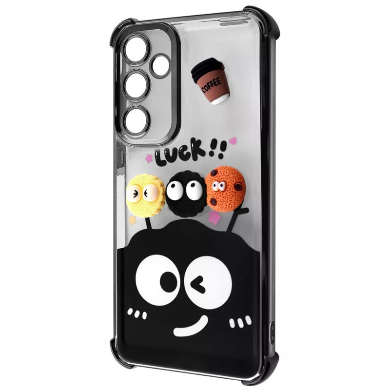 Чохол-накладка Wave Winkie для Samsung Galaxy A16 Black Splash (2003000262353)
