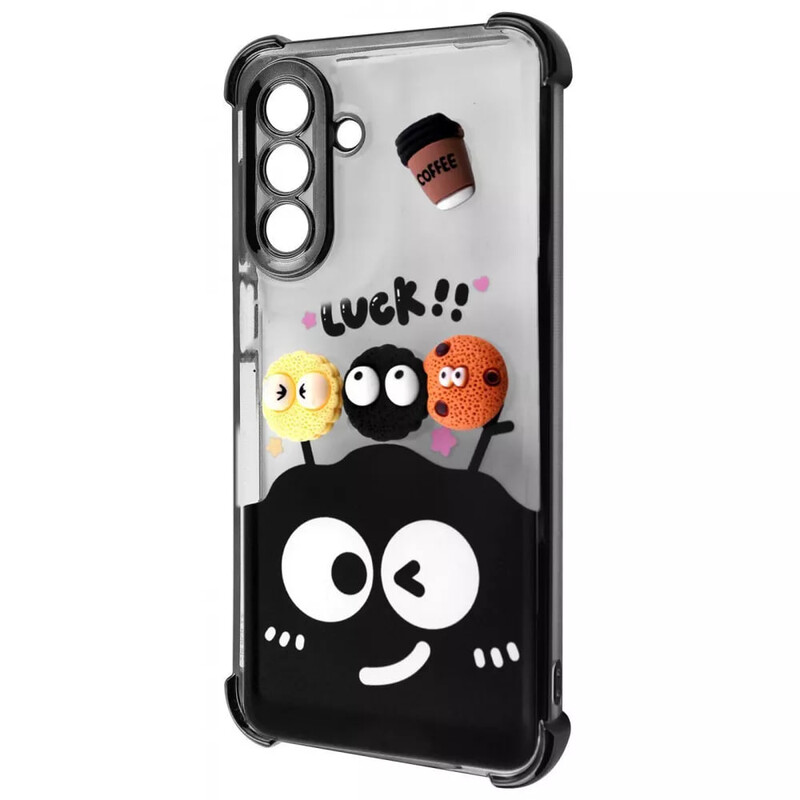 Чохол-накладка Wave Winkie для Samsung Galaxy A36/A56/A37 Black Splash (2003000271690)