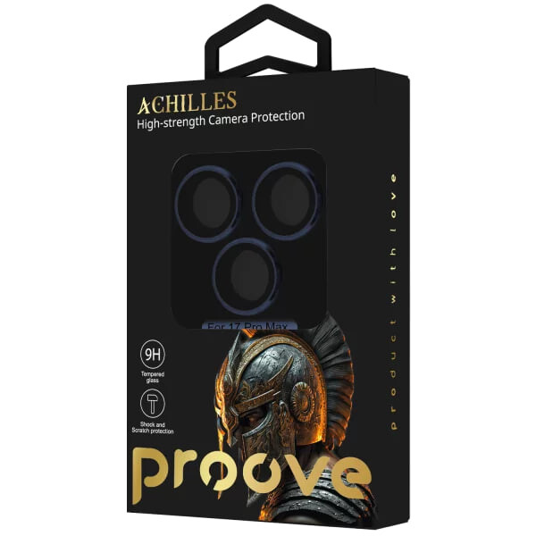 Захисне скло Proove Achilles Full Metal для камери iPhone 17 Pro Max Deep Blue (CPPAFM17PM08)