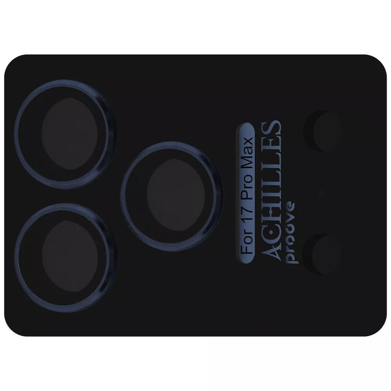 Захисне скло Proove Achilles Full Metal для камери iPhone 17 Pro Max Deep Blue (CPPAFM17PM08)