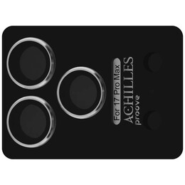 Захисне скло Proove Achilles Full Metal для камери iPhone 17 Pro Max Silver (CPPAFM17PM06)
