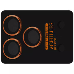 Защитное стекло Proove Achilles Full Metal для камеры iPhone 17 Pro Max Cosmic Orange (CPPAFM17PM30)