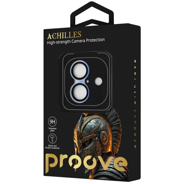 Защитное стекло Proove Achilles для камеры iPhone 17 Blue (CPPAIP170008)