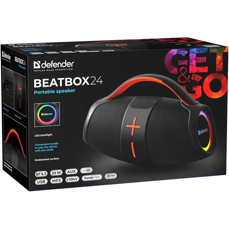 Акустична система Defender Beatbox 24 Black (65324)