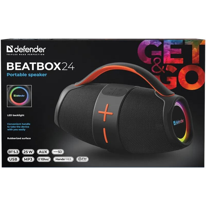 Акустична система Defender Beatbox 24 Black (65324)