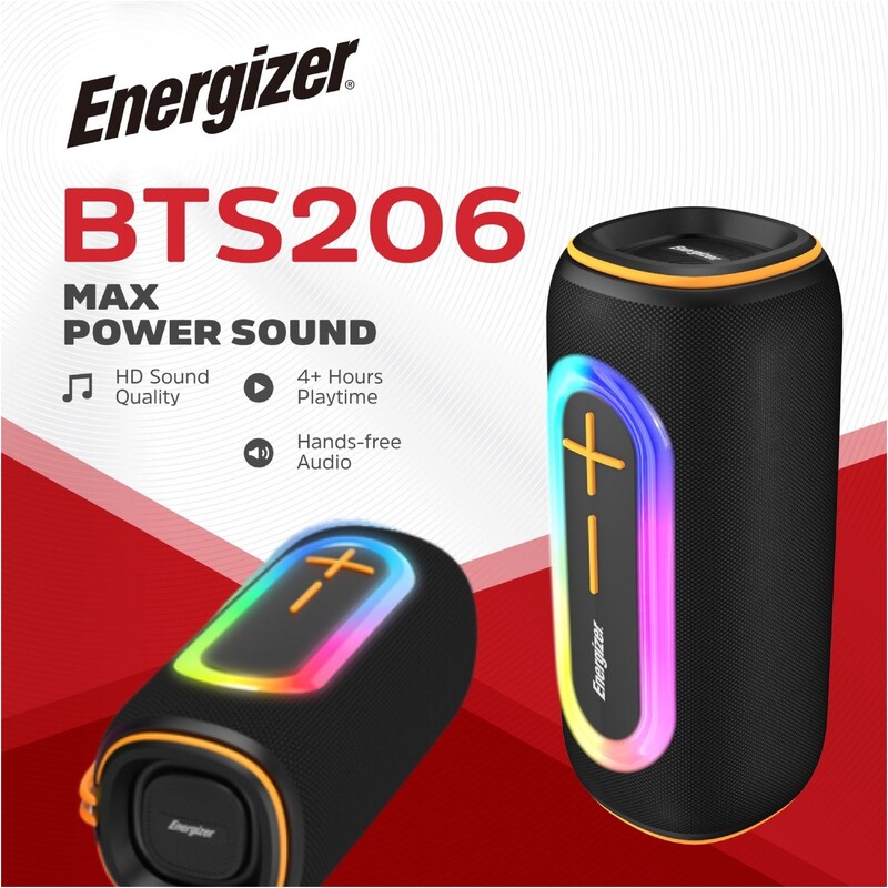 Акустическая система Energizer BTS206 Black