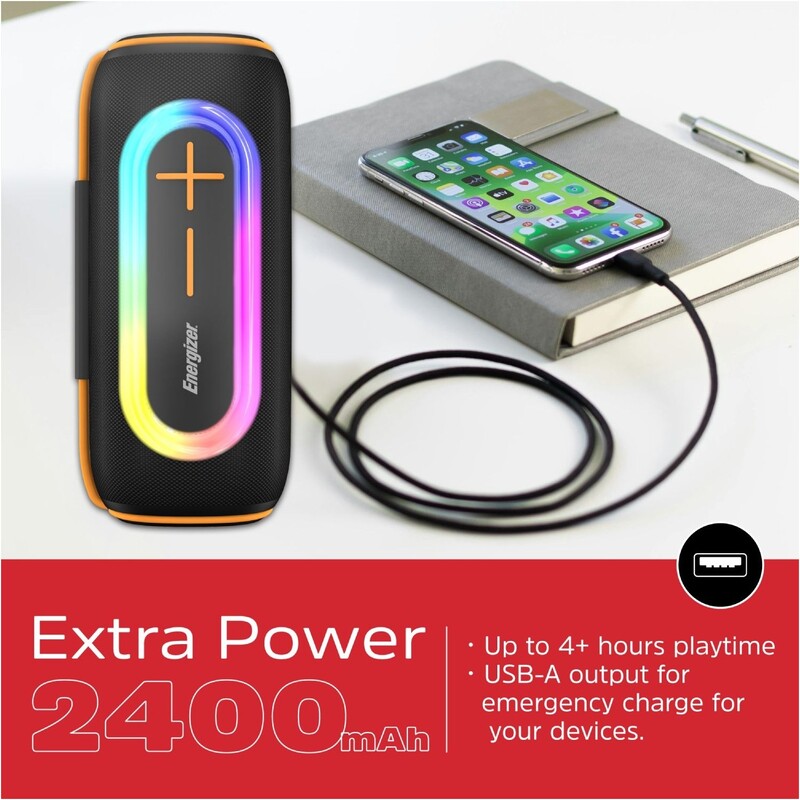 Акустическая система Energizer BTS206 Black