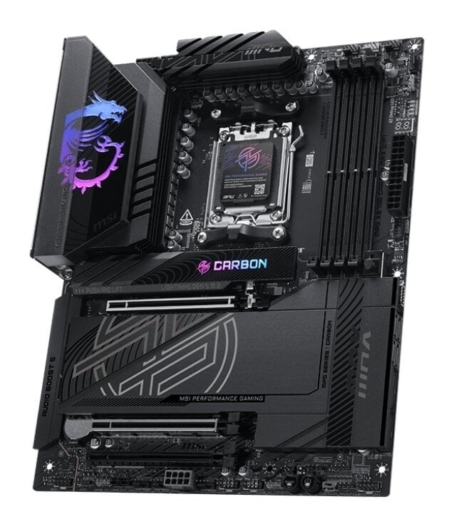 Материнская плата MSI MPG X870E Carbon Max WiFi Socket AM5