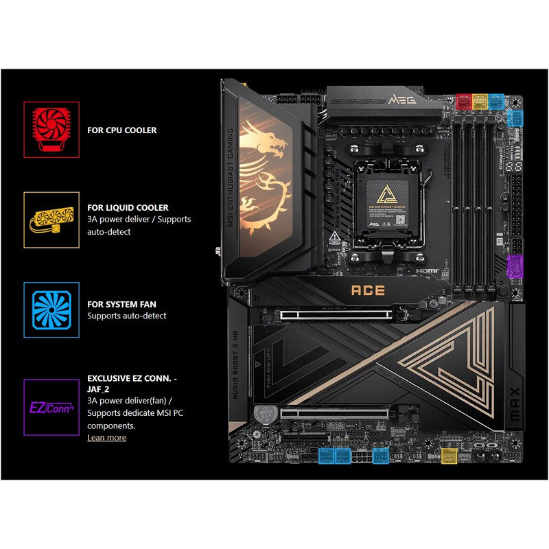 Материнская плата MSI MEG X870E Ace Max Socket AM5