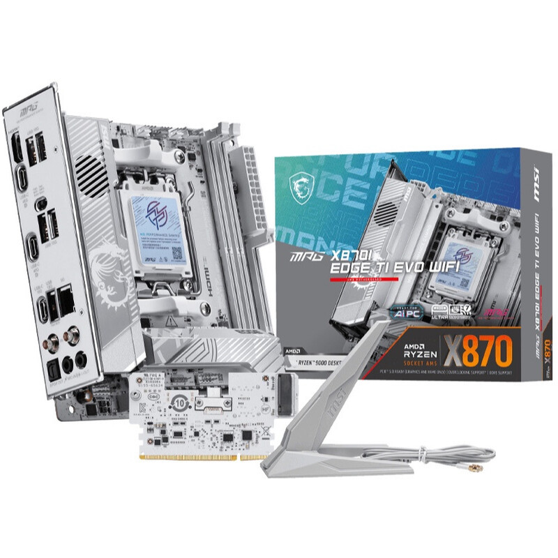 Материнская плата MSI MPG X870I Edge Ti Evo WiFi Socket AM5