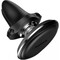 Фото - Держатель автомобильный для смартфона Baseus Magnetic Air Vent Car Mount Holder with Cable Clip Black (C40141201113-00) | click.ua