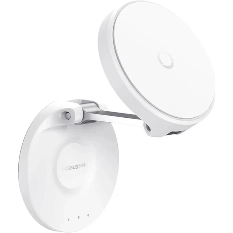 Держатель автомобильный для смартфона Baseus MagPro Magnetic Foldable White (B10564101211-00)
