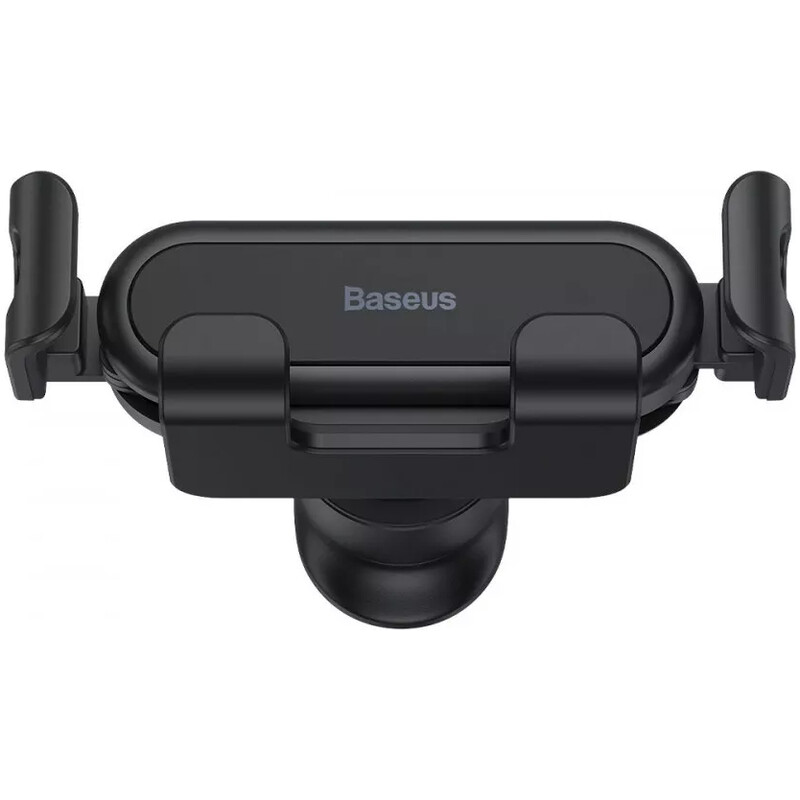 Держатель автомобильный для смартфона Baseus Stable Gravitational Car Mount Lite (Air Outlet Version) Black (SUWX010001)