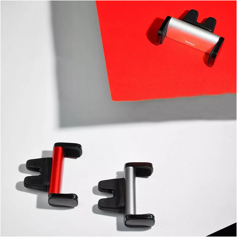 Тримач автомобільний для смартфона Baseus Steel Cannon Air Outlet Car Mount Black (SUGP-01)