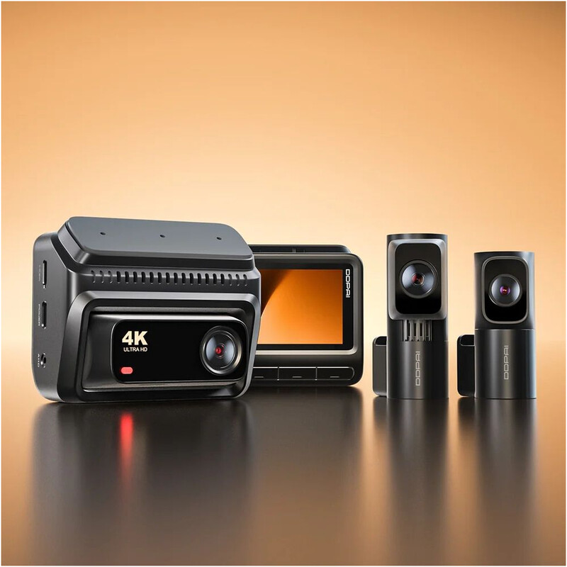 Видеорегистратор DDPai Dashcam Z60T + камера заднего вида + камера салона (6934915206896)