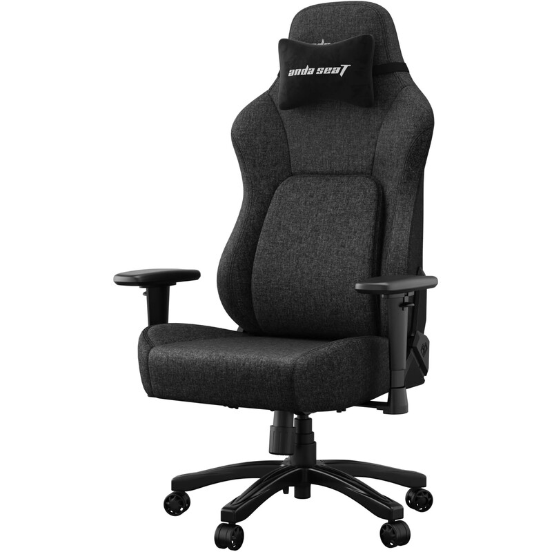 Крісло для геймерів Anda Seat Phantom 4 L Black Fabric (AD18YSD-72-B-F-B01)