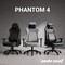Фото - Крісло для геймерів Anda Seat Phantom 4 L Black Fabric (AD18YSD-72-B-F-B01) | click.ua