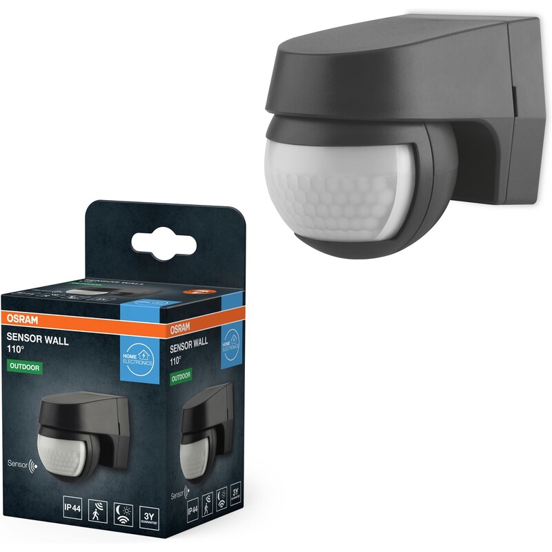 Датчик движения Osram Sensor Wall IP44 Black