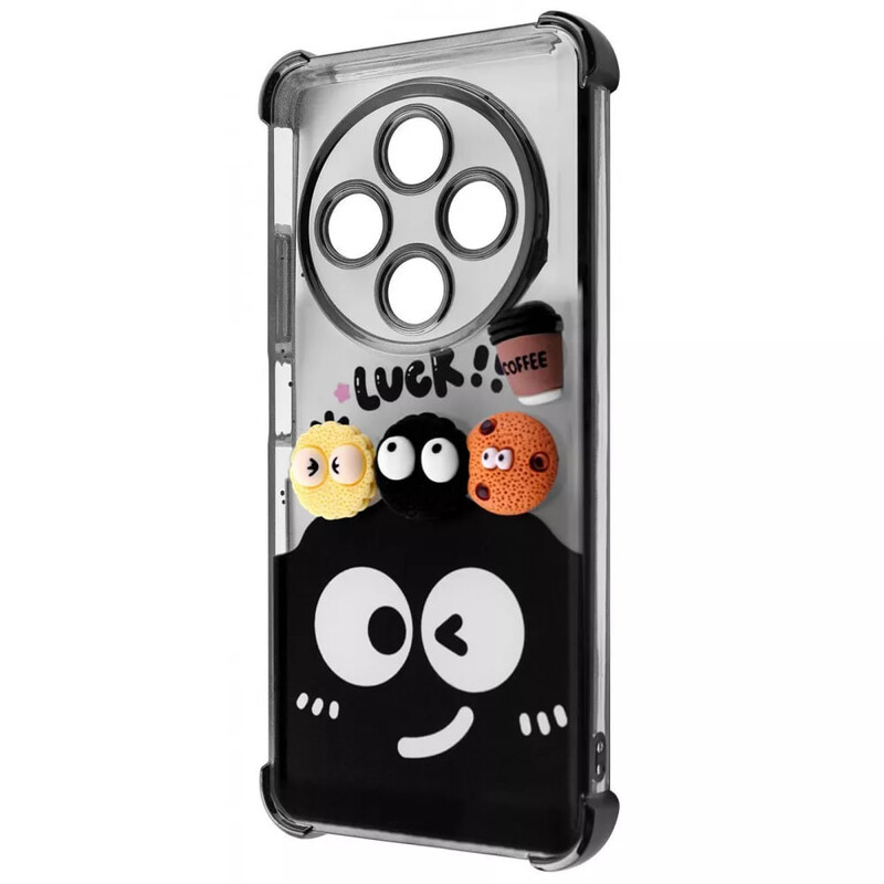 Чохол-накладка Wave Winkie для Xiaomi Redmi 14C 4G/Poco C75 4G/Redmi A4 Black Splash (2003000262452)