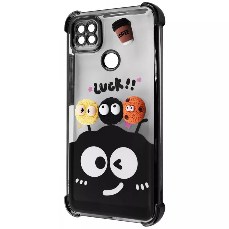 Чохол-накладка Wave Winkie для Xiaomi Redmi 9C/10A Black Splash (2003000259889)