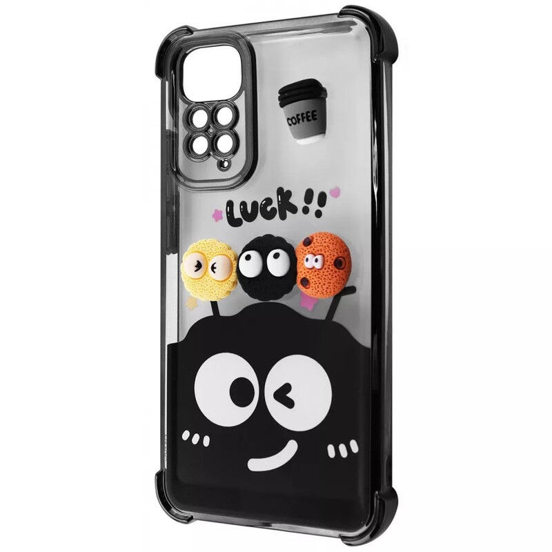 Чохол-накладка Wave Winkie для Xiaomi Redmi Note 11 Pro/Redmi Note 12 Pro 4G Black Splash (2003000259988)