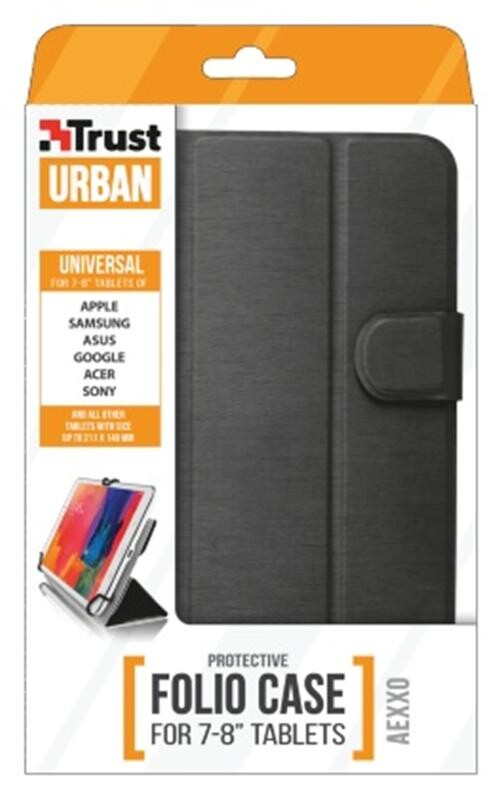 Чехол-книжка Trust Aexxo Folio Universal 7-8" Black (21067)