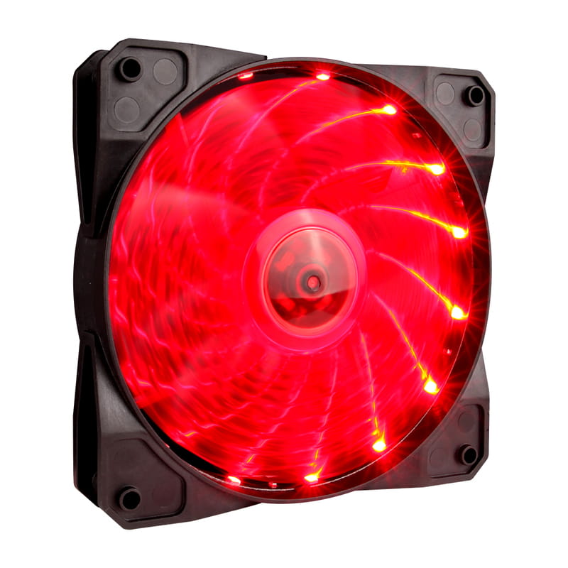 Вентилятор 1stPlayer A1-15LED Red bulk