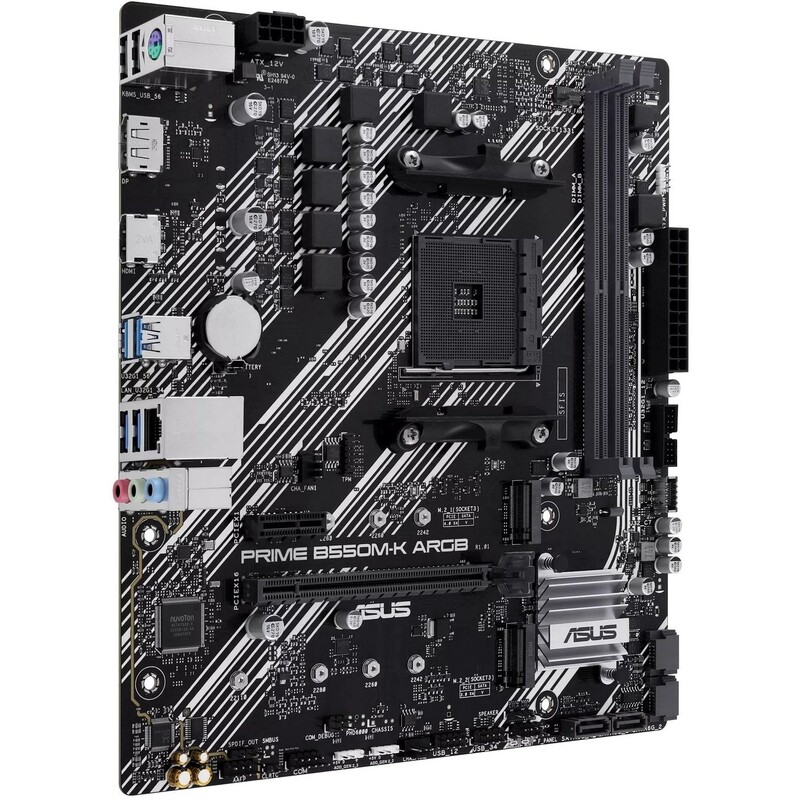 Материнская плата Asus Prime B550M-K ARGB Socket AM4