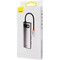 Фото - Концентратор USB-C Baseus Metal Gleam Series 7in1 Gray (WKWG020113) | click.ua