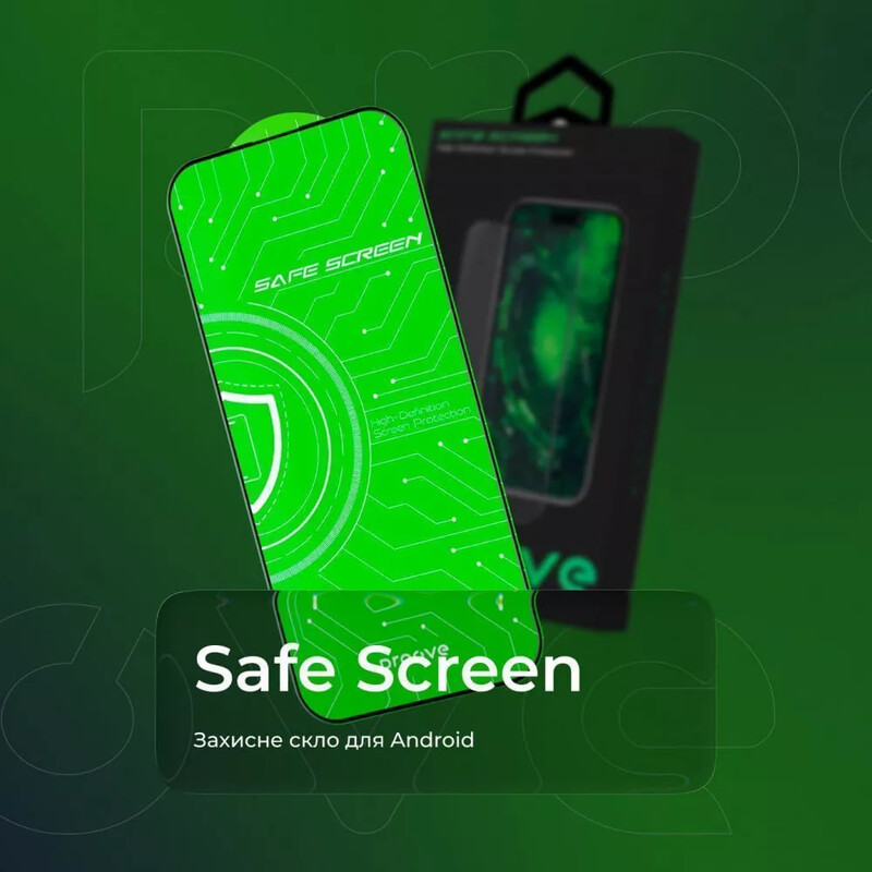 Защитное стекло Proove Safe Screen для Samsung Galaxy A24 Black (PGPSSSGA2401)
