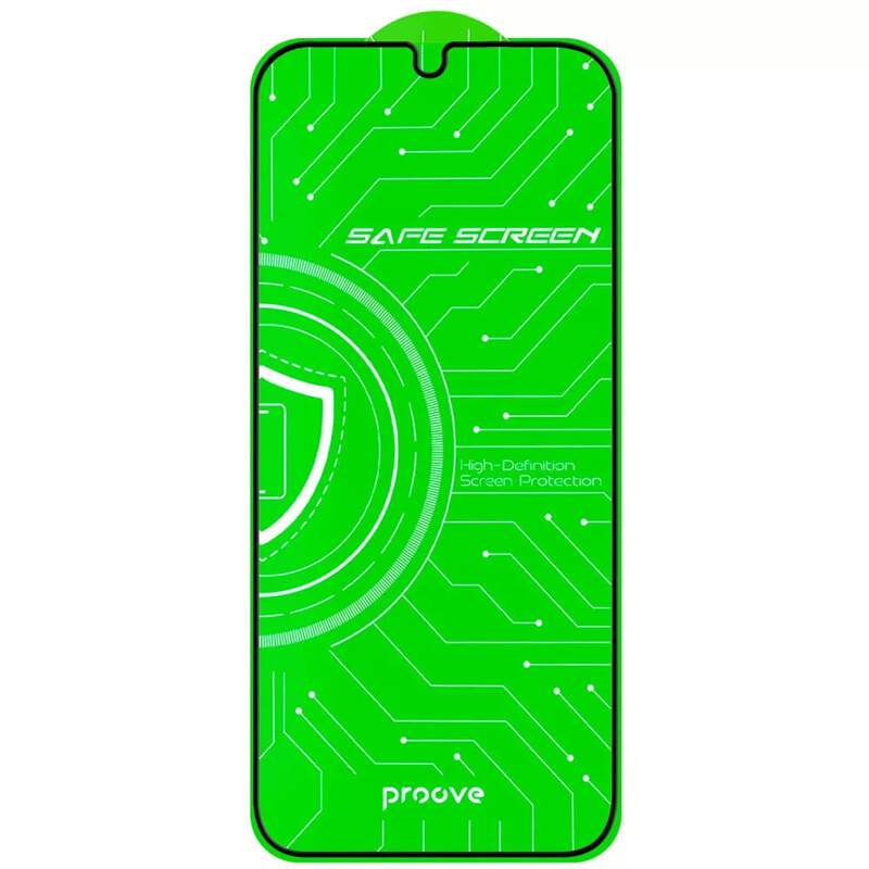 Защитное стекло Proove Safe Screen для Samsung Galaxy A24 Black (PGPSS1GA2401)