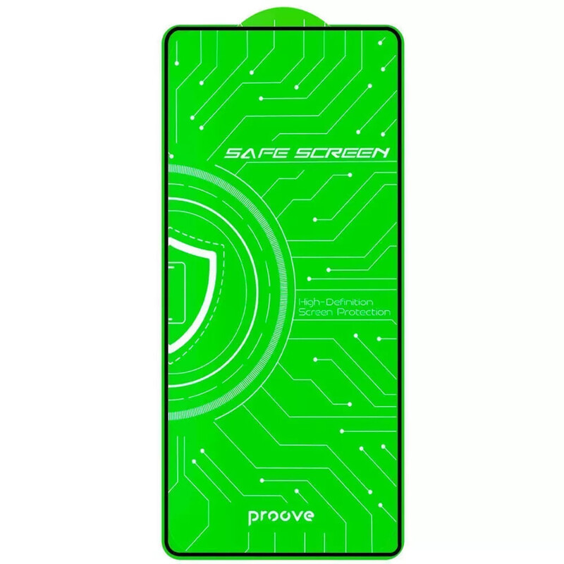 Защитное стекло Proove Safe Screen для Samsung Galaxy S25 Ultra Black (PGPSS1GS25U1)