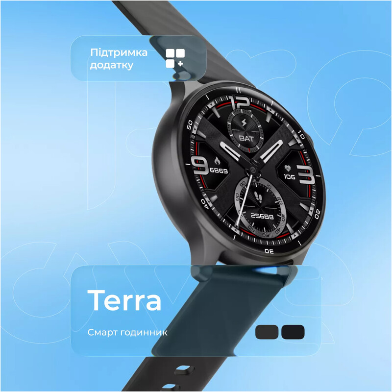 Смарт-часы Proove Terra Black (SWTR00006401)