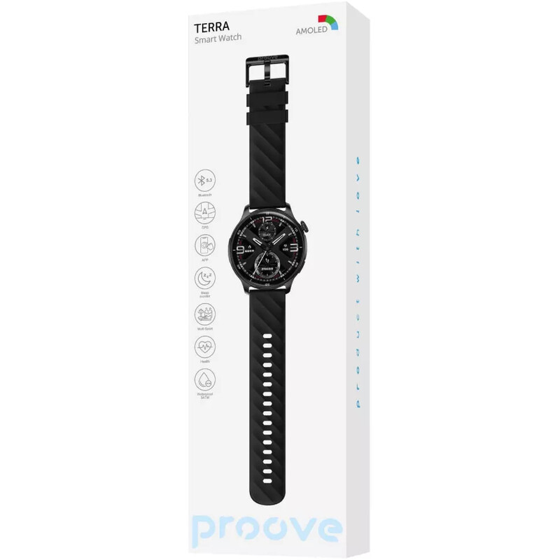 Смарт-часы Proove Terra Black (SWTR00006401)