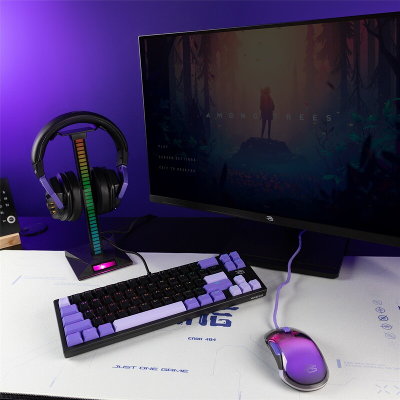 Клавиатура Proove Gaming Aress Black/Purple