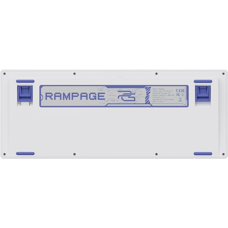 Клавиатура беспроводная Proove Gaming Rampage Gradient Purple/White