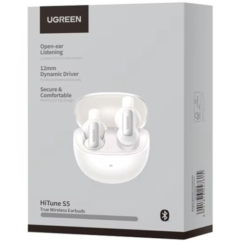 Bluetooth-гарнитура Ugreen HiTune S5 Open Wearable WS210 White (45761)